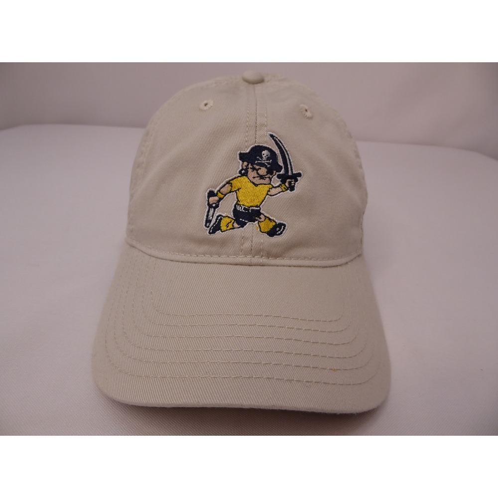 Legacy ETSU East Tennessee State University Buccaneers Hat Khaki Tan Strapback